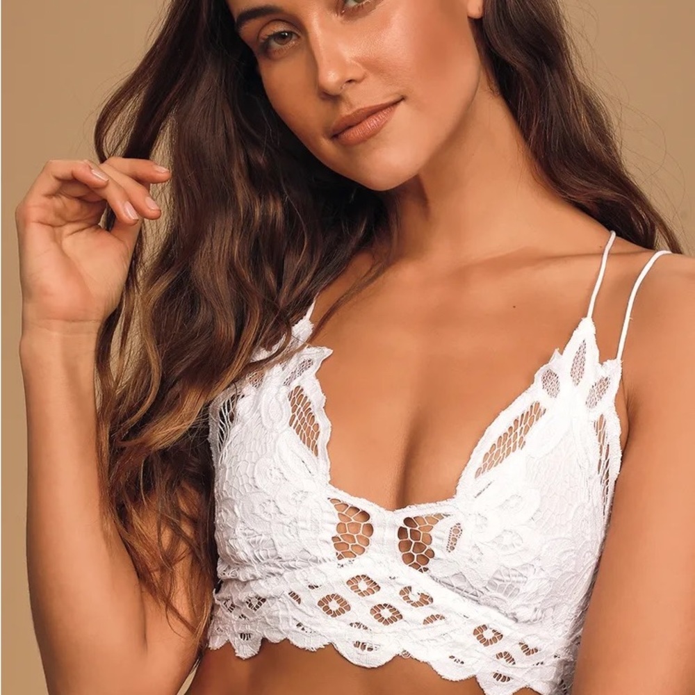 Free People Adella Longline Bralette